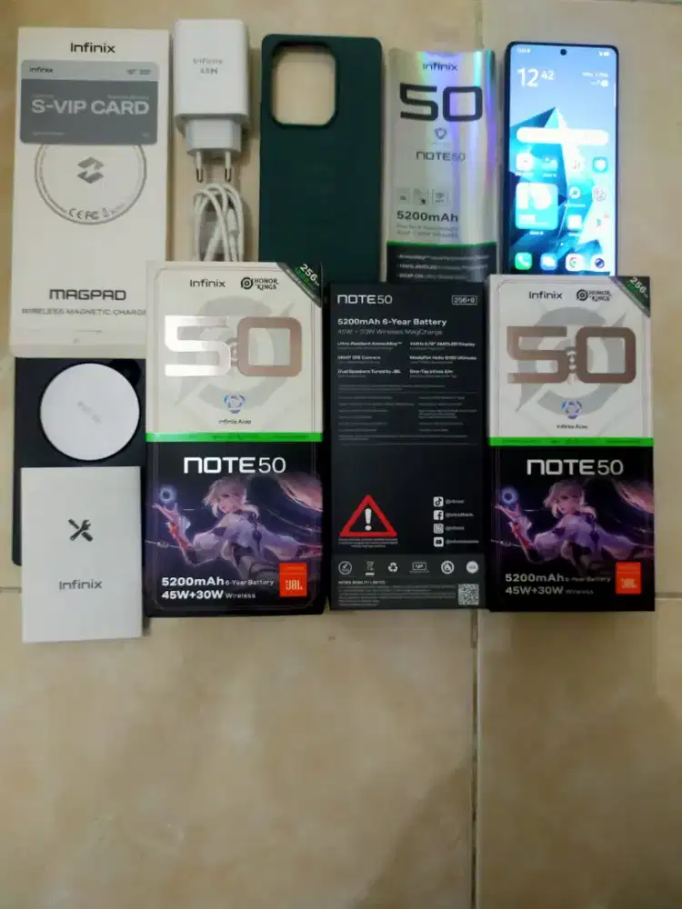 Infinix note 50 2bulan pakai 8/256