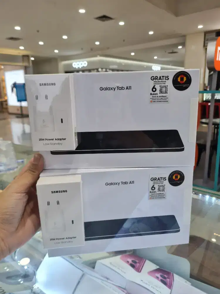 GALAXY TAB A11 WIFI + SIMCARD 4/64 FREE TEMPERED GLASS‼️