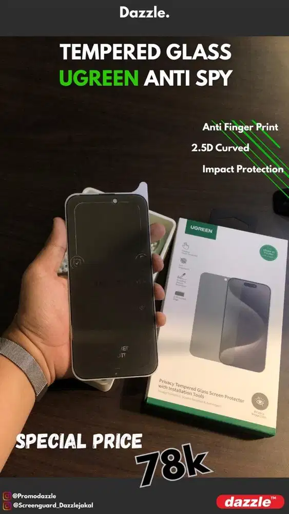 TG Ugreen Anti Spy Film