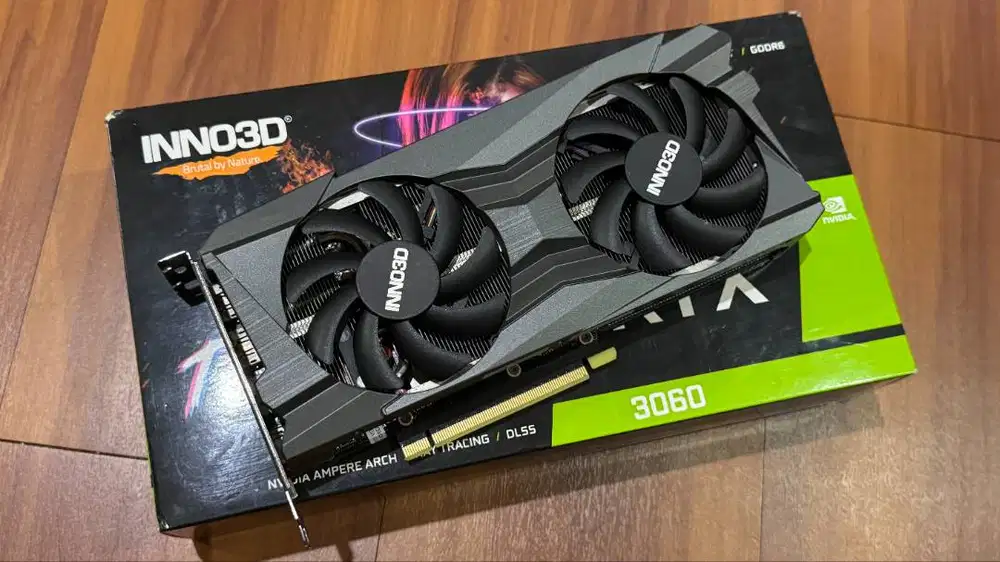 DIJUAL MURAH INNO3D NVIDIA RTX 3060 TWIN X2 OC
