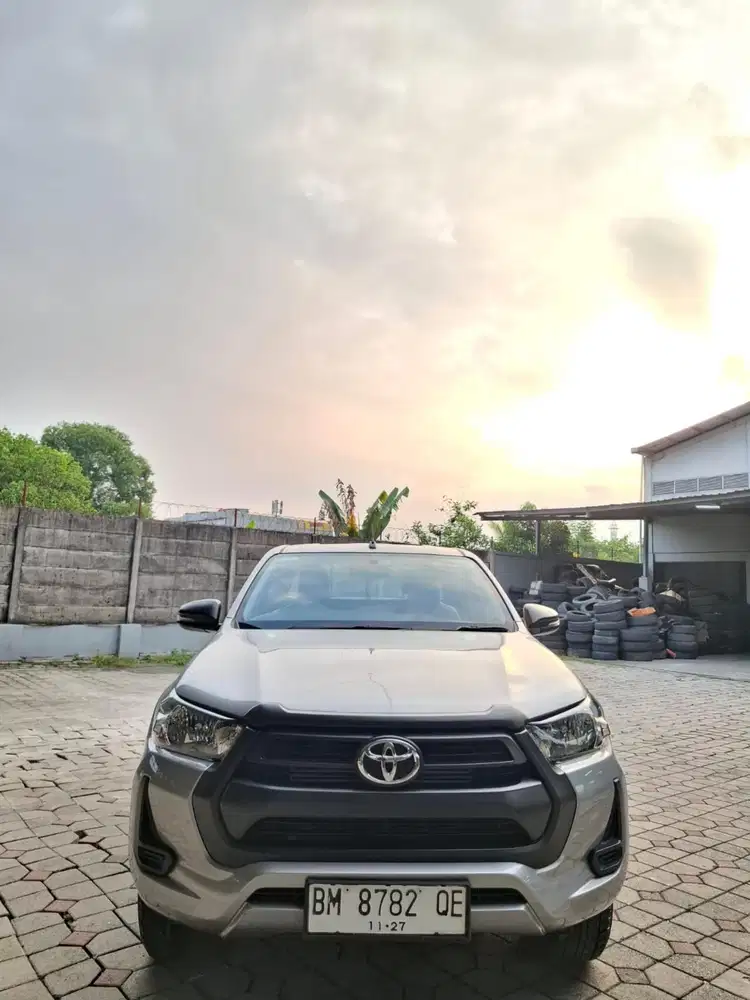 Hilux 2022 E DC manual. Km 43rb antik (tampilan G)