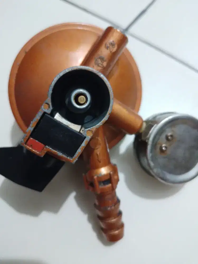 Regulator gas kondisi normal