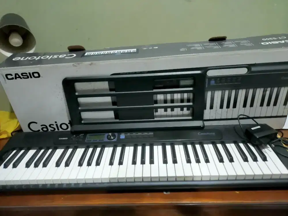 dijual cepat keyboard casio type CT S300