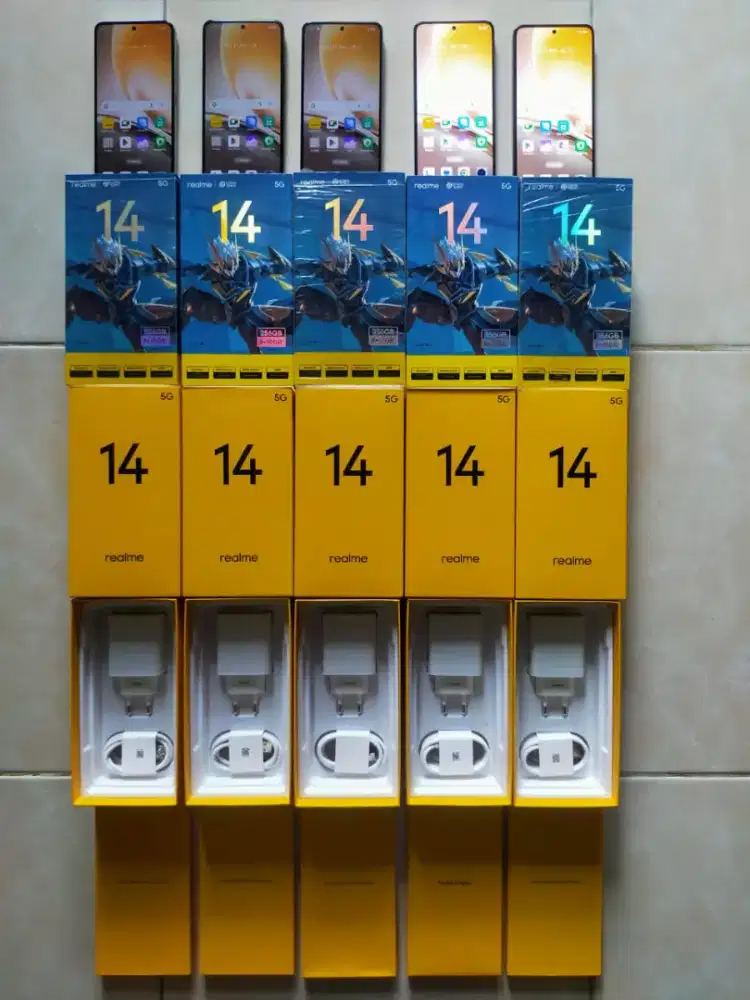 Realme 14 5G seperti baru 8/256