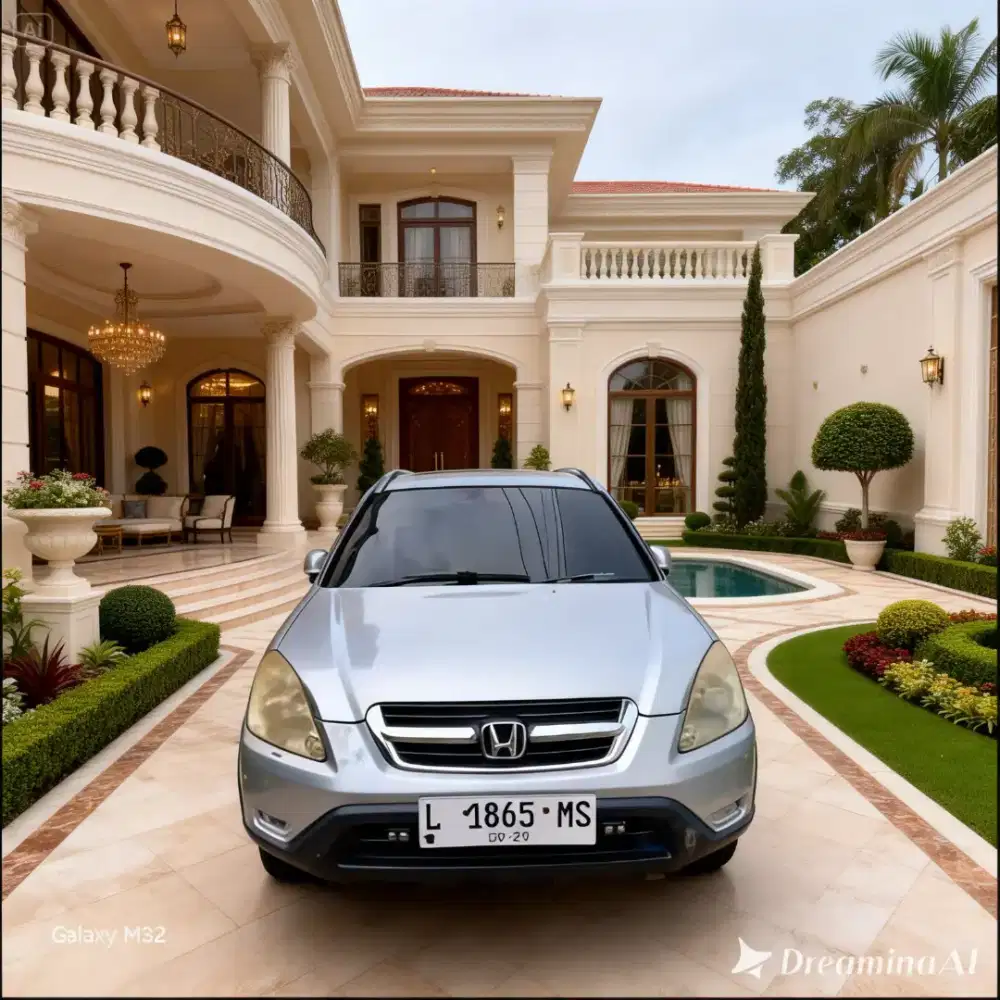 Honda CRV Gen 2 thn. 2003 Matic Silver