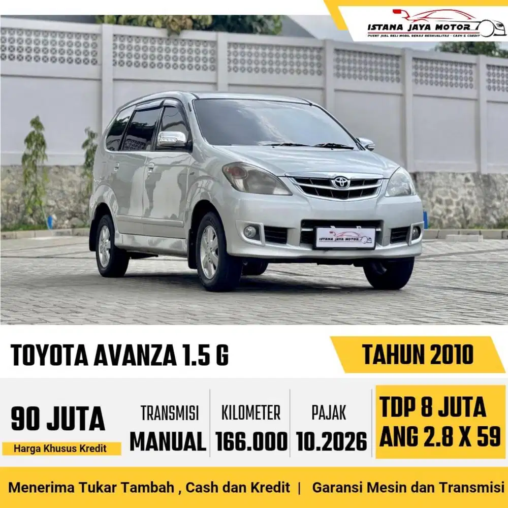 Toyota Avanza 1.3 G Manual th 2010 #istana jaya motor