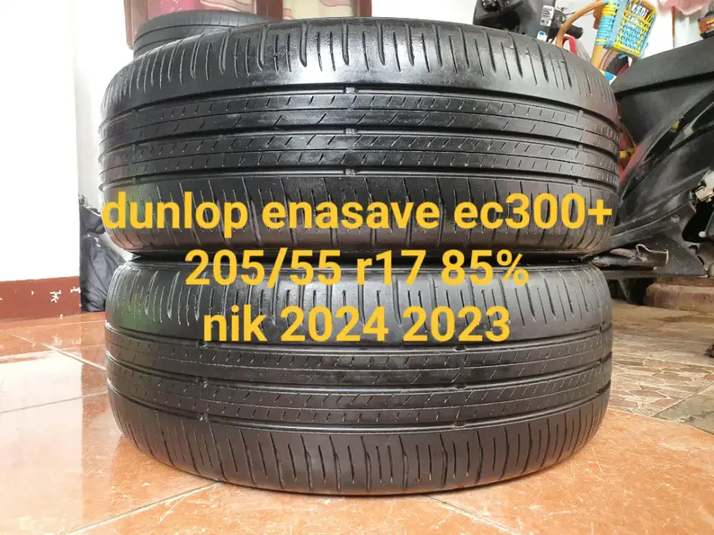 2 ban 205/55 r17 85% nik 2024 2023 dunlop enasave ec300+