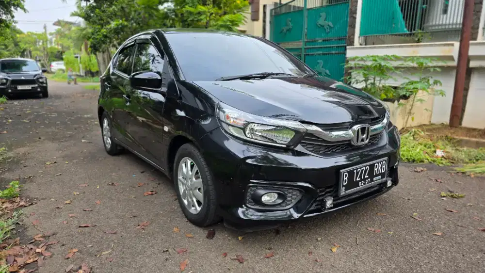Honda brio e matic 2022 low km full ori istimewa