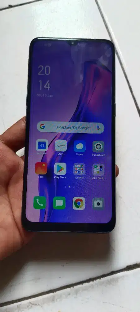 Oppo A31 5g ram 8+4/256 no minus