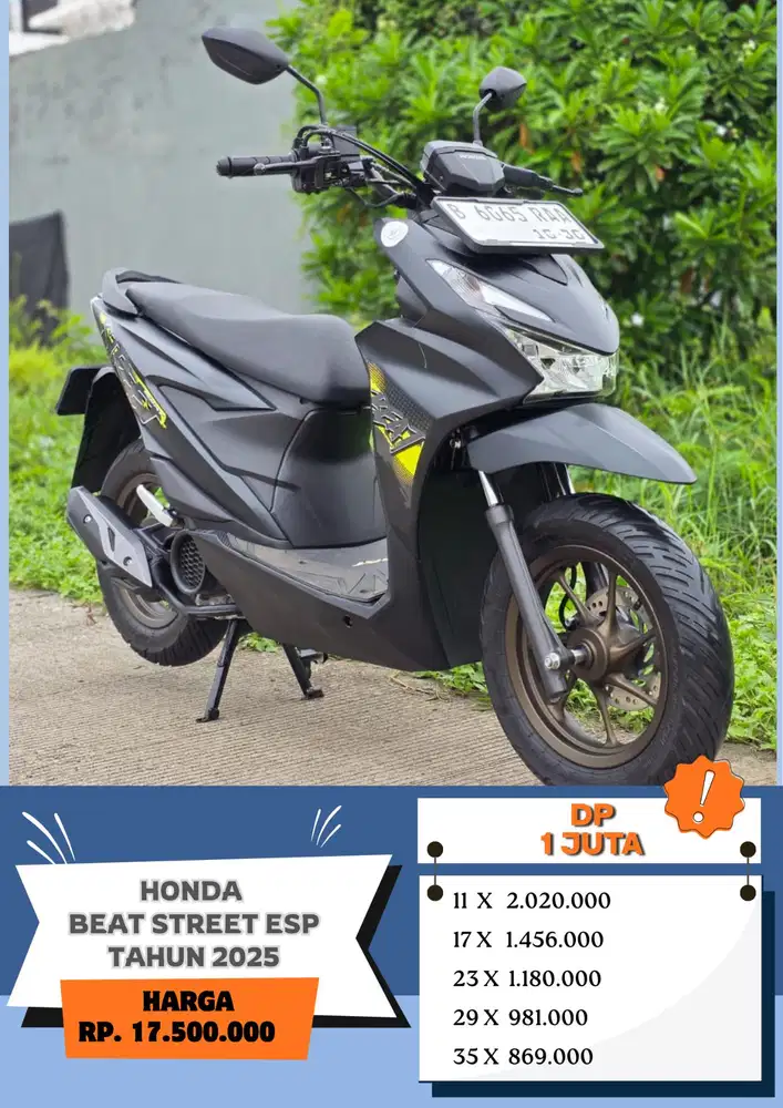 HONDA BEAT STREET ESP TAHUN 2025