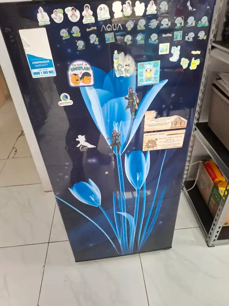 Kulkas aqua 1 pintu