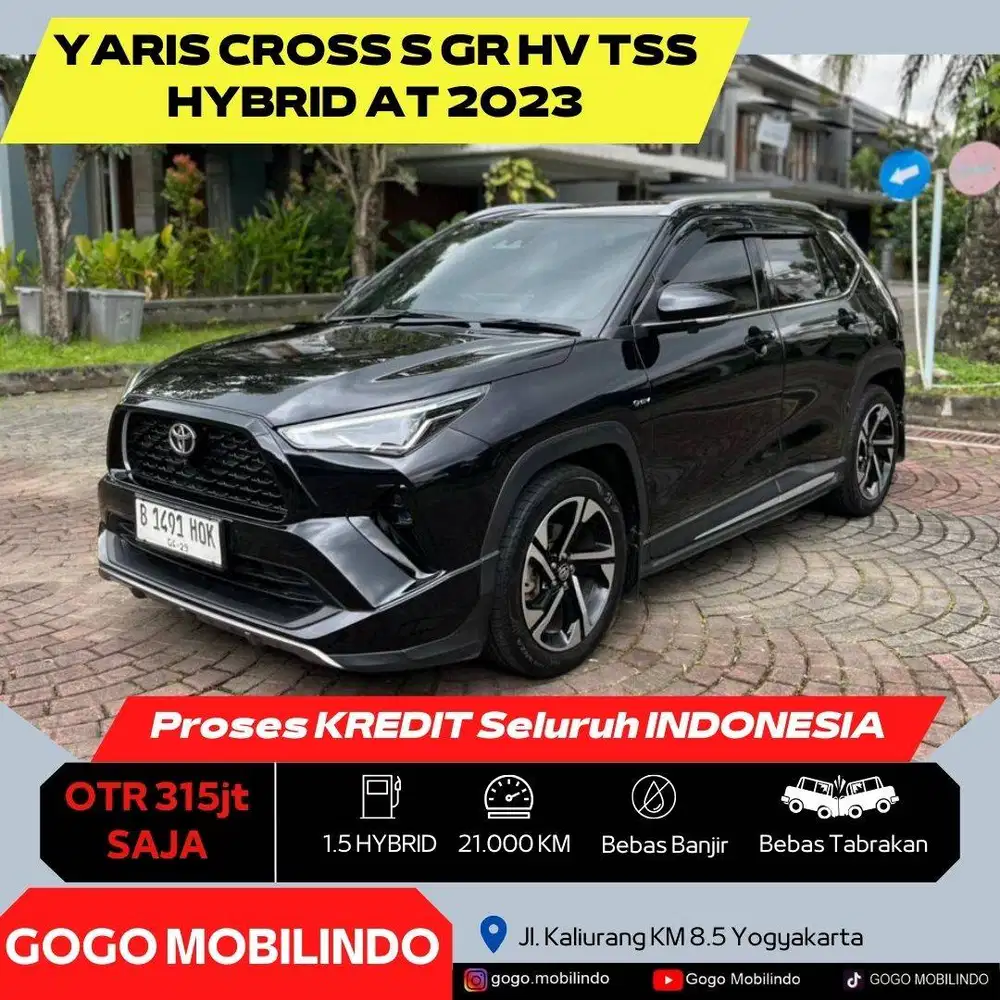Toyota Yaris Cross S GR HV TSS Hybrid 2023 DP minim Kredit Murah