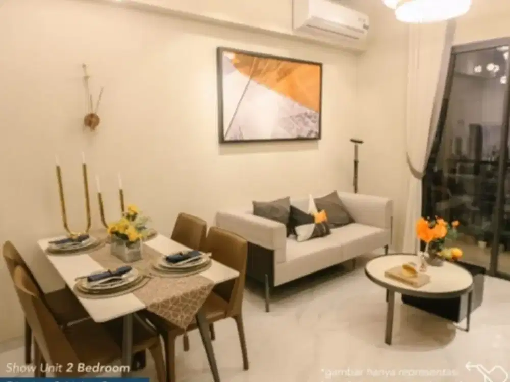 Apartemen Sky House BSD 2BR — Bisa KPA & Cicil 48x Strategis DKT AEON MALL BSD
