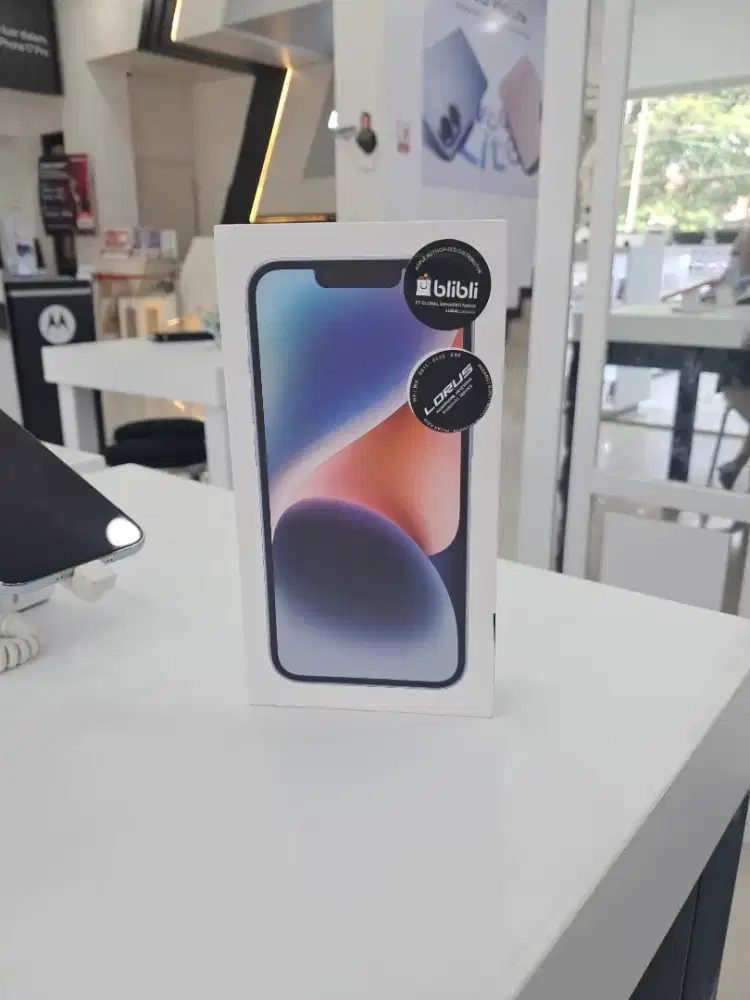 READY IPHONE 14 128GB NEW FREE ADAPTER ORIGINAL