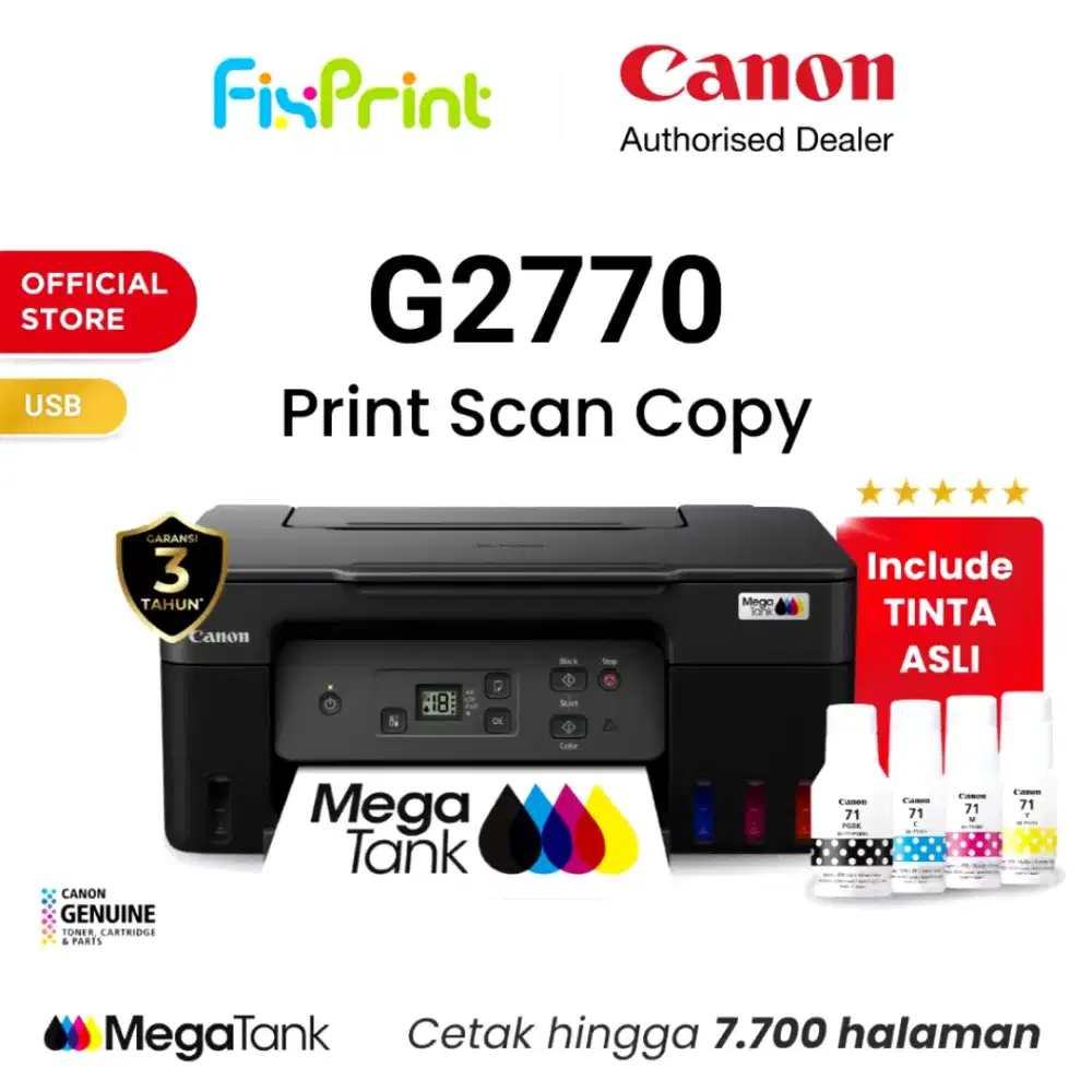 JUAL RUGI PRINTER CANNON MASIH BARU !!