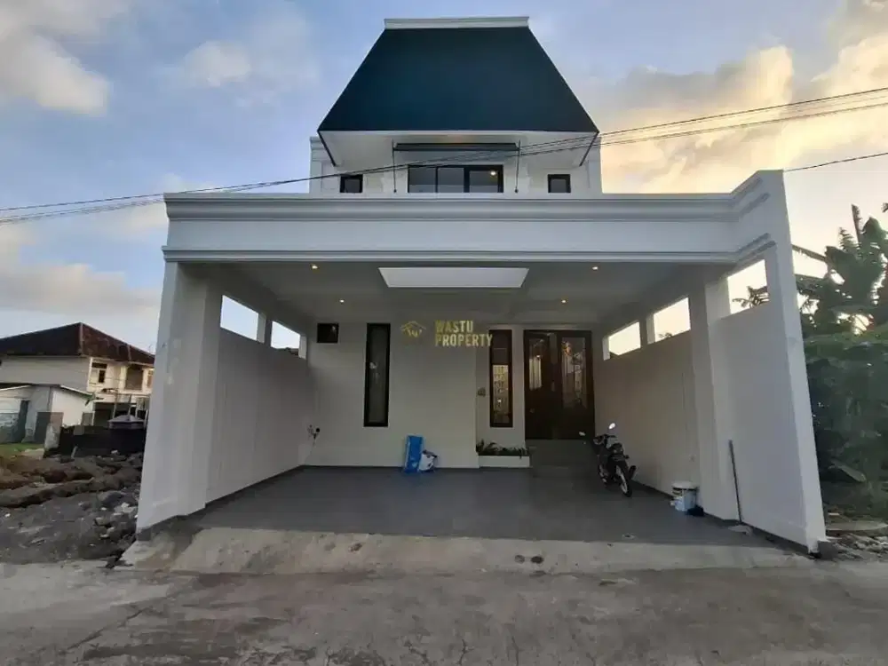 RUMAH MEWAH 2 LANTAI FULLY FUNISH, TERBAIK DI MAGUWOHARJO JOGJA