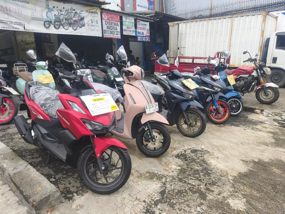 Km baru 3500 DP 800rb Yamaha Grand Filano (KTP daerah bs kredit
