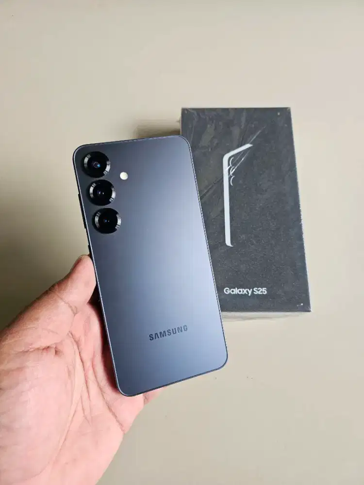 Samsung S25 5G 12/512 Blue Black SEIN Resmi Garansi Aktif Mulus Murah