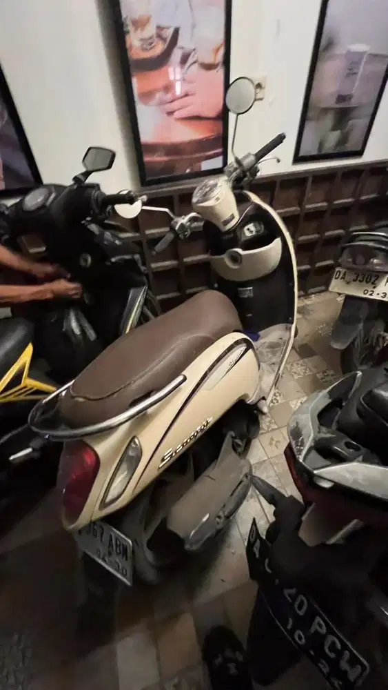 Dijual scoopy 2015 stater kasar