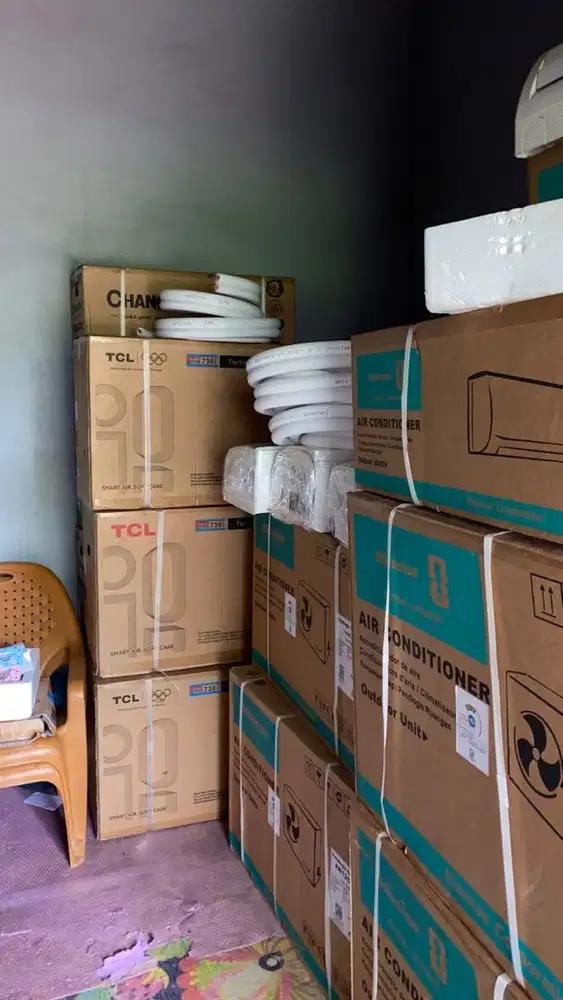 Ready ac baru berbagai pk dan merk