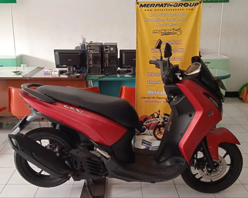 YAMAHA LEXI TH 2018 KREDIT MOTOR MURAH MOKASE MERPATI MONJALI
