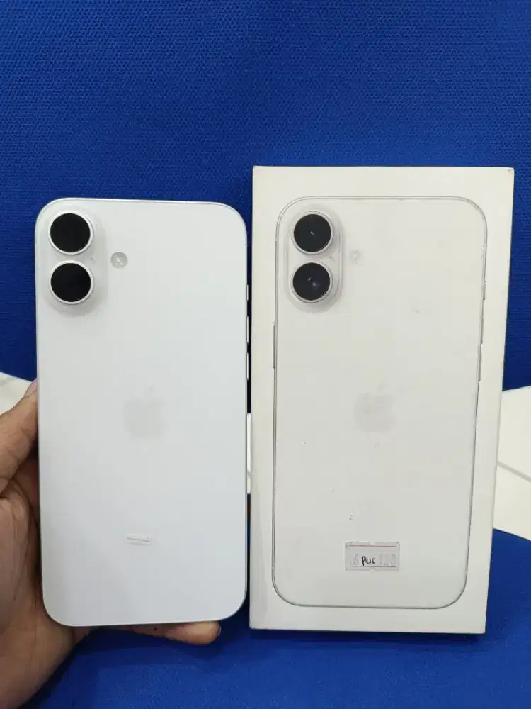 IPHONE 16+ 128 IBOX BH 96% SECOND LIKE NEW GARANSI ON