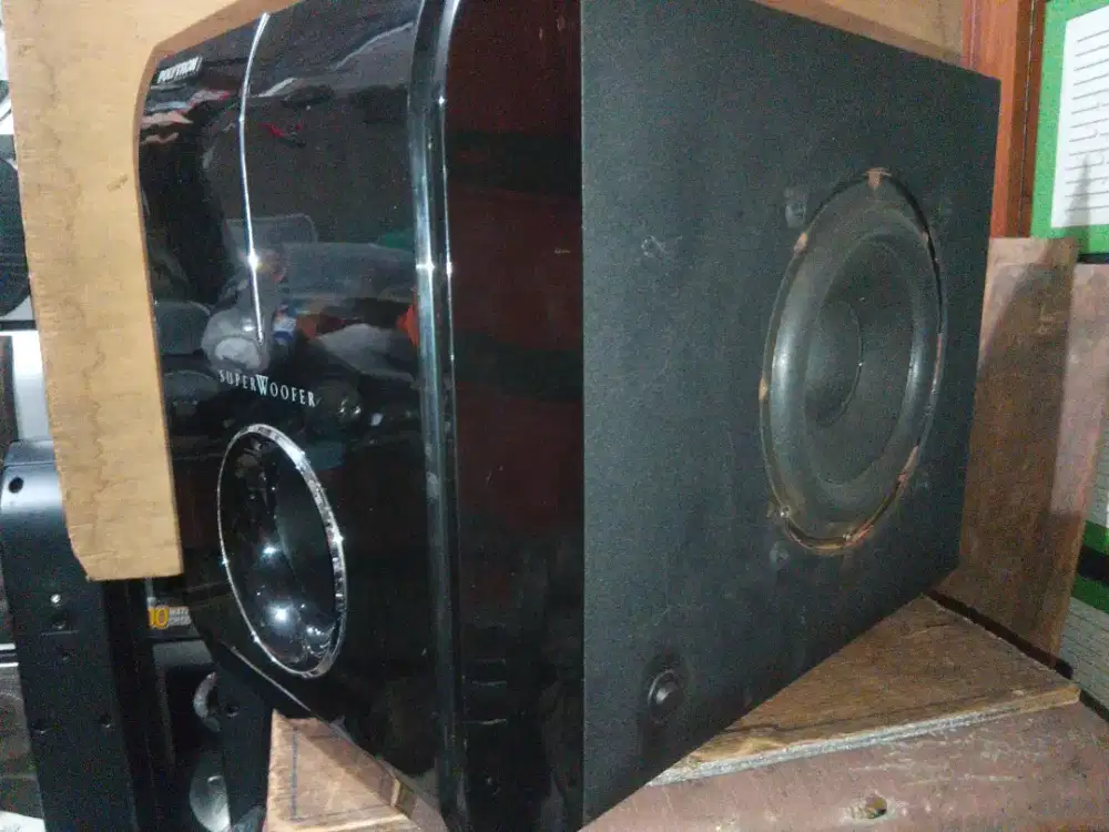 Polytron pasif Subwoofer 8 in, 4 ohm, full ori, like new