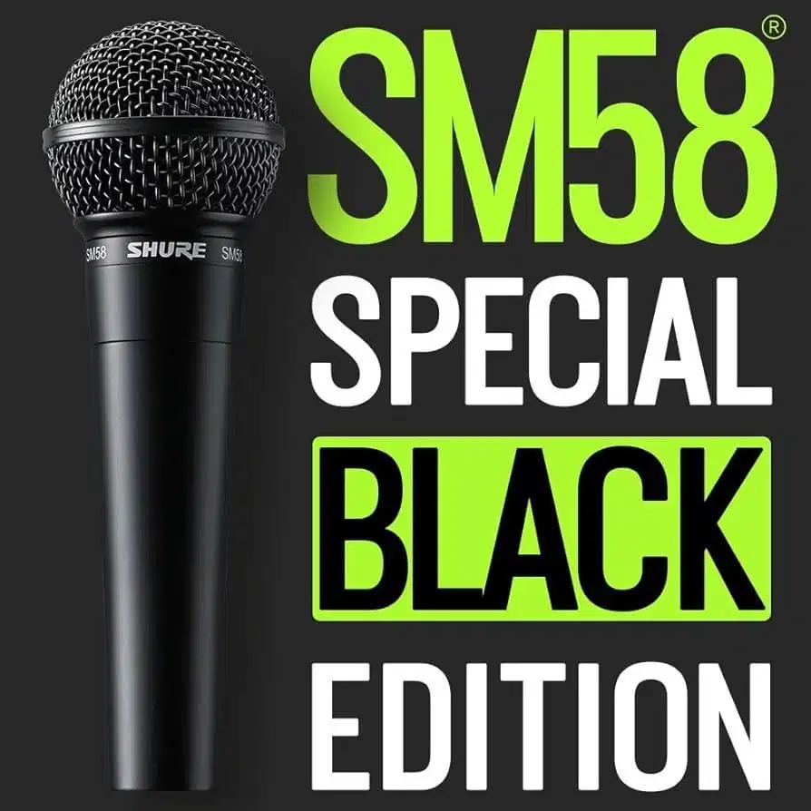 Microphone Shure SM58 Black Edition