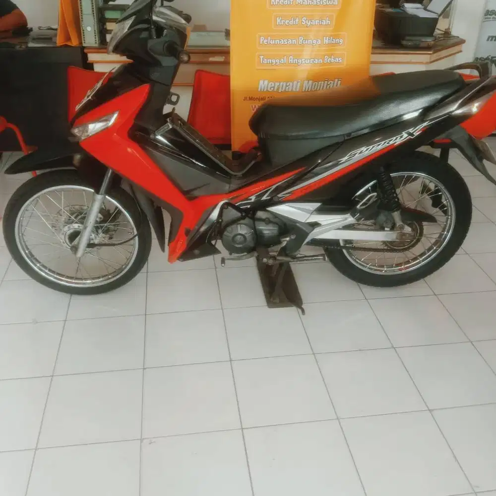 HONDA SUPRA X 125 TH 2018 KREDIT MOTOR MURAH DI MOKASE MERPATI MONJALI