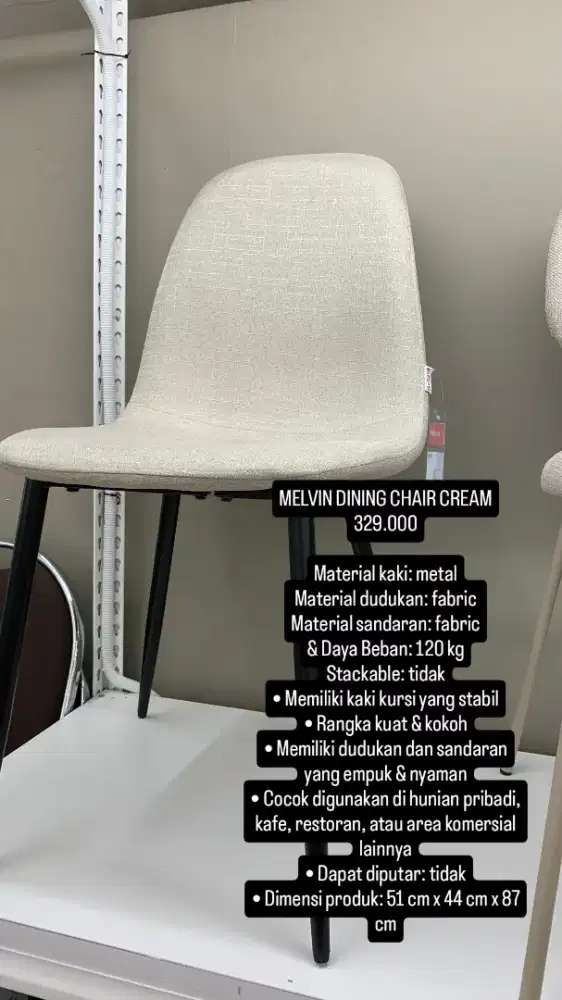 Kursi komersial by selma