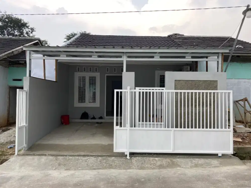 Disewakan rumah Cisauk, 5 menit ke stasiun Cisauk, anti banjir