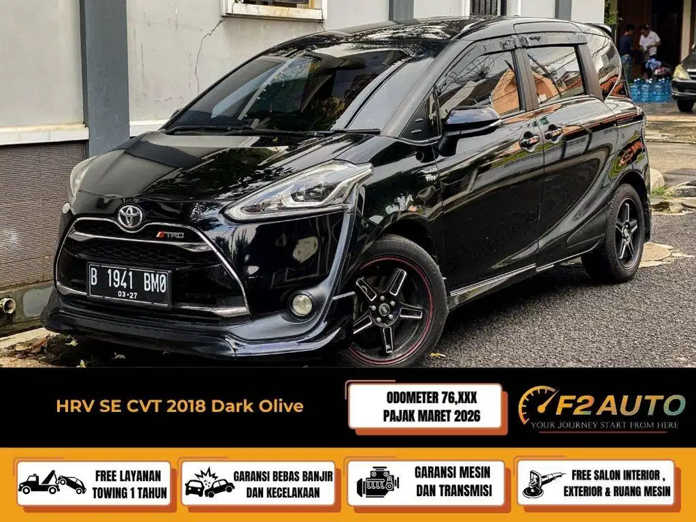 Toyota Sienta Q CVT 2016 Hitam