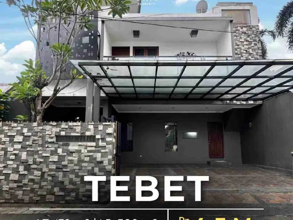 Rumah furnish Siap Huni Tebet Jakarta selatan