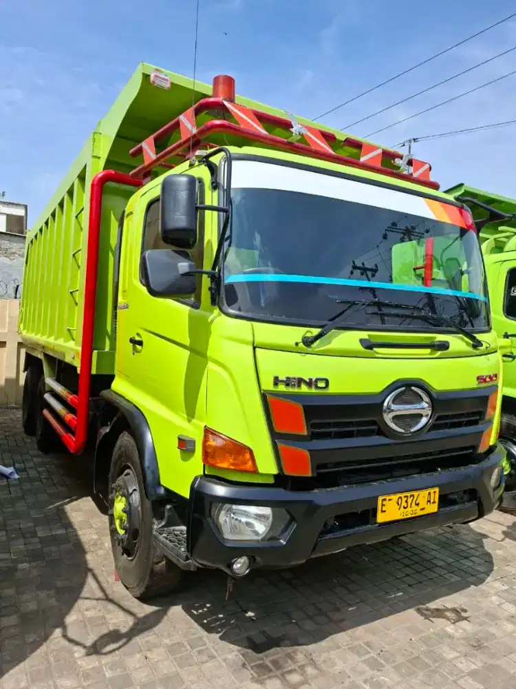 Truk Dump Hino Lohan FM280JD Indeks 24 Tronton 6x4 Th. 2022