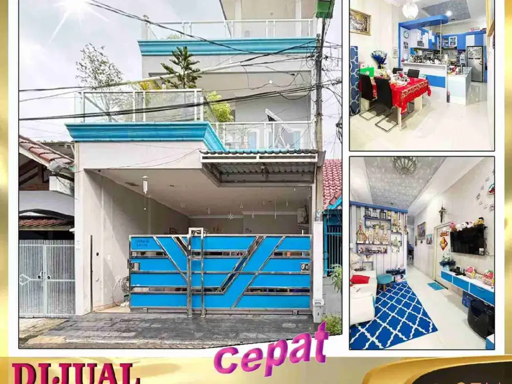 DIJUAL RUMAH 2 1/2 Lantai di Citra Garden 3
Cengkareng - Jakarta Barat