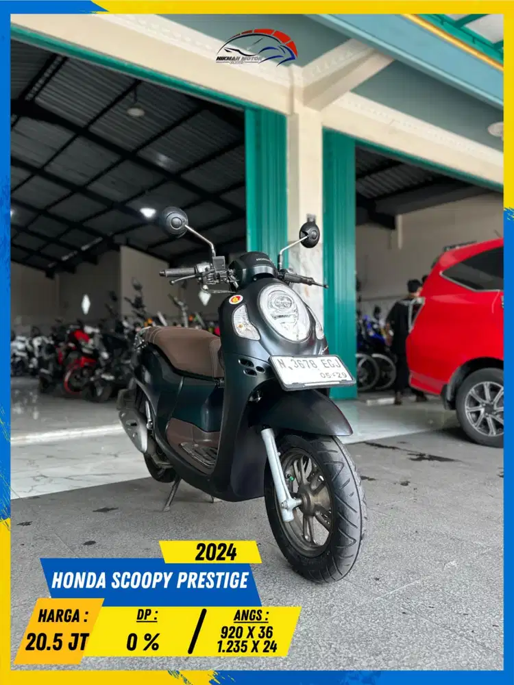 HONDA SCOOPY PRESTIGE 2024 GASS MASZEHH HIKMAH MOTOR KEPUH MALANG