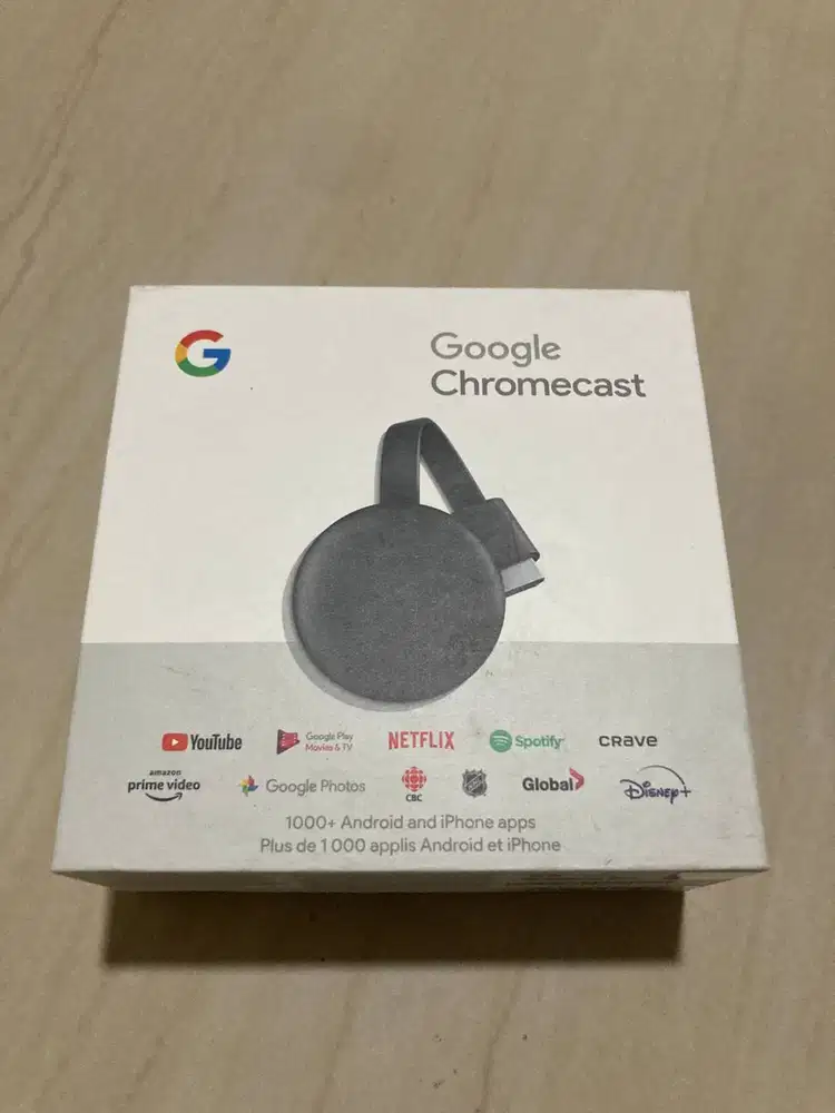 Google Chromecast V1 Original – 2nd | Normal | Siap Pakai