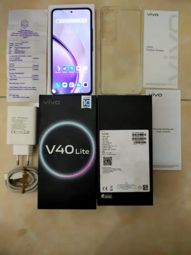 Vivo V40 lite 8/128 asli Vivo bukan barang refurbish