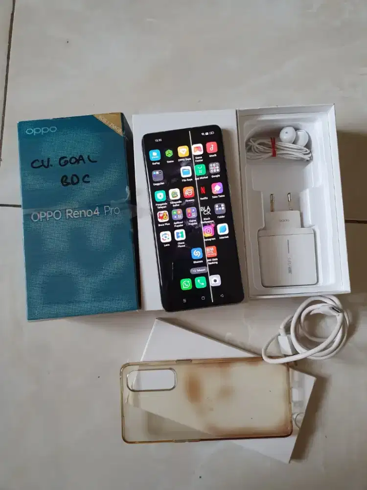 Oppo Reno 4 pro 8/256 fullset original