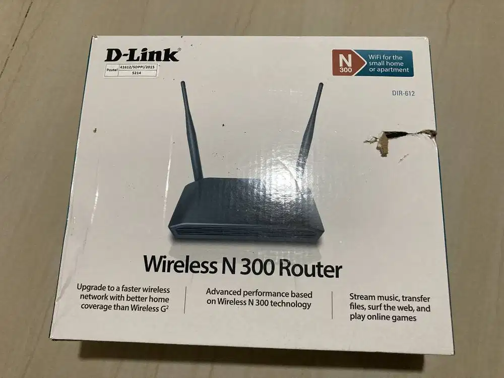 D-Link Wireless N300 Router (DIR-612)