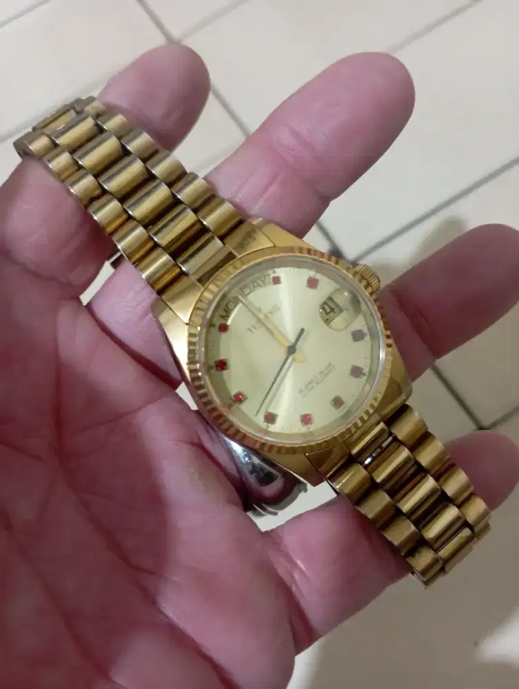 Jam tangan testoni automatic Swiss Made langkah klasic