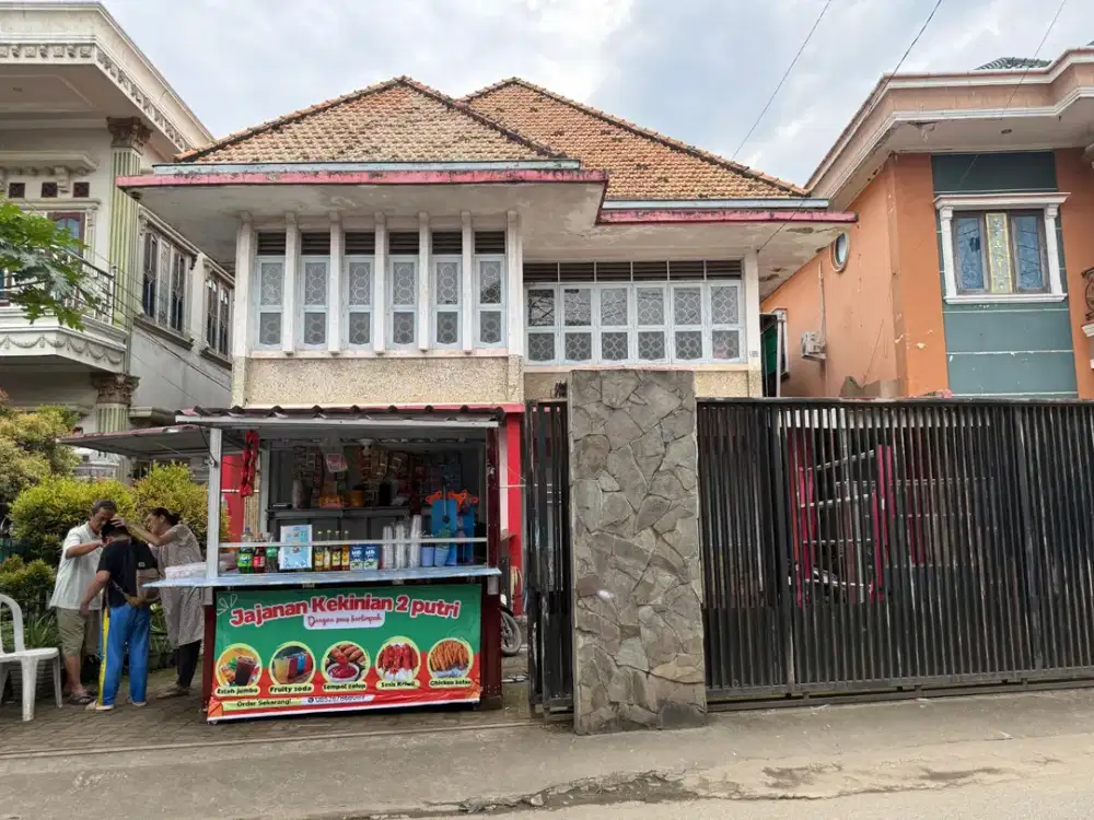 DIJUAL RUMAH FULL FURNISH + BANGUNAN WALET AKTIF JALAN FAQIH USMAN PALEMBANG