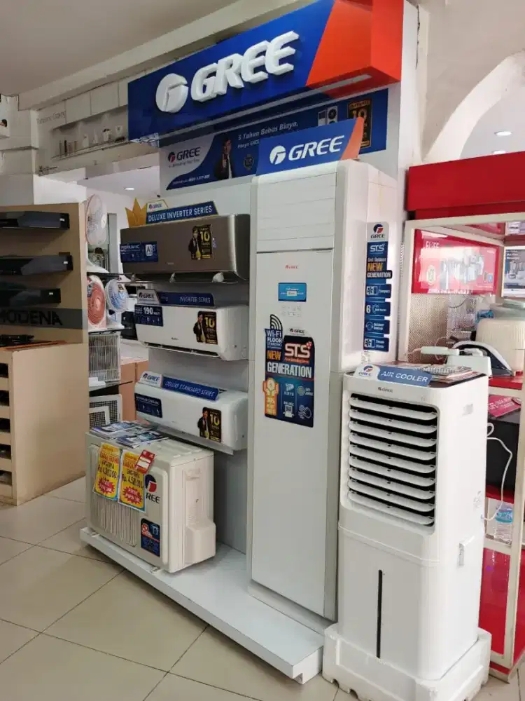 Promo cicilan Pendingin ruangan Bunga 0% Gratis 1x angsuran