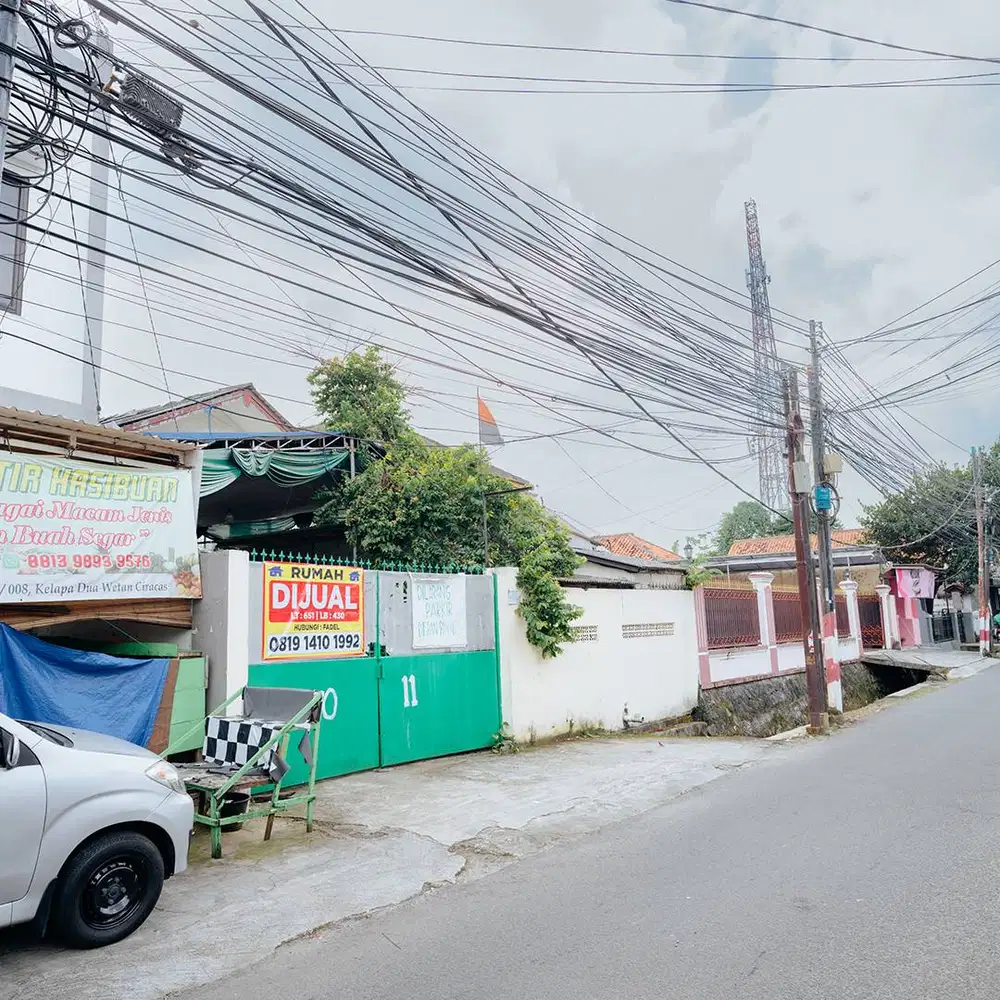 Tanah Jalan Manunggal, Kelapa Dua Wetan, Ciracas – Jakarta Timur. DIJU