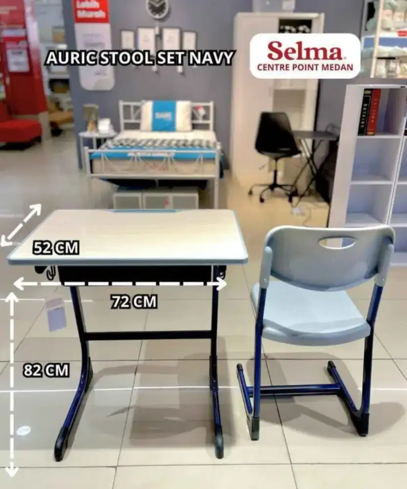 Meja kursi sekolah set
