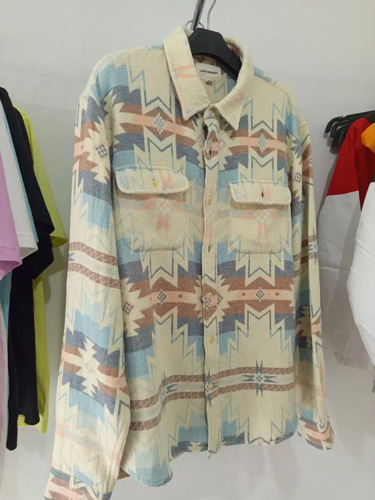 Kemeja flanel branded