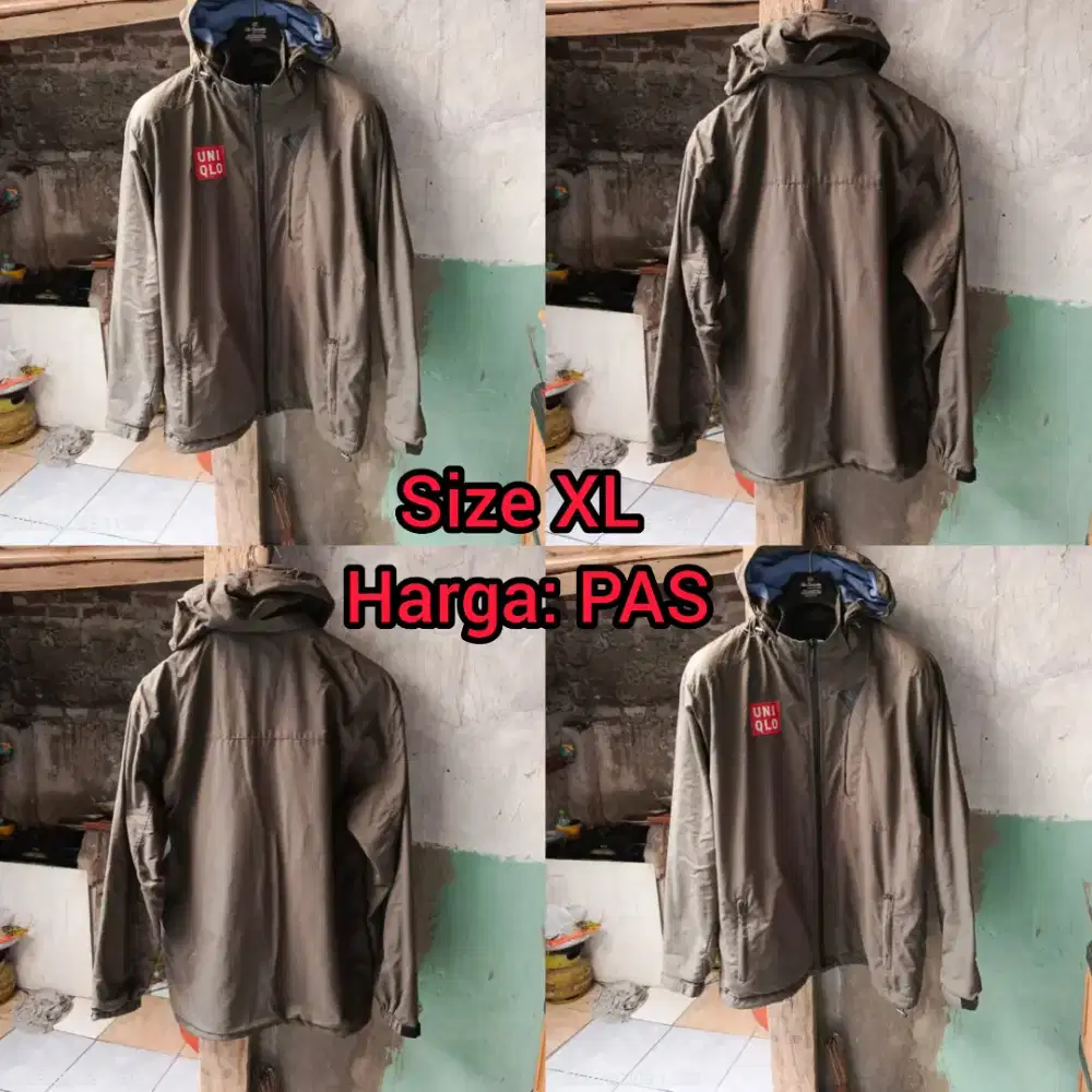Cuma 125 rebu Jaket Hangat anti Gerimis