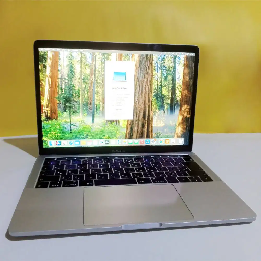 Laptop MacBook Pro 2019 Touch Bar Core i5 | 8GB | SSD 256GB (Bekas)