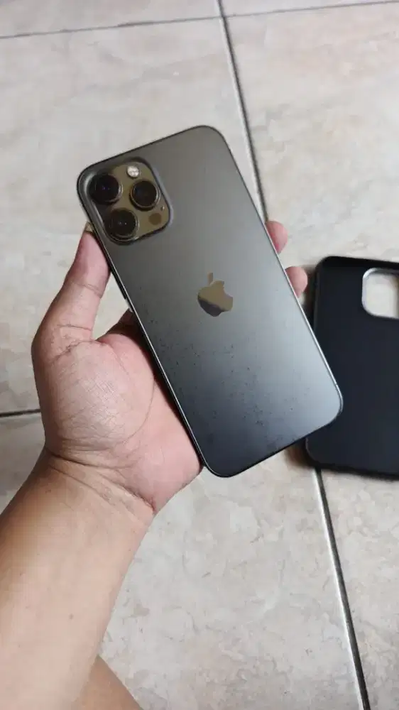 iPhone 12 promax 128 beacukai Fullset no minuss