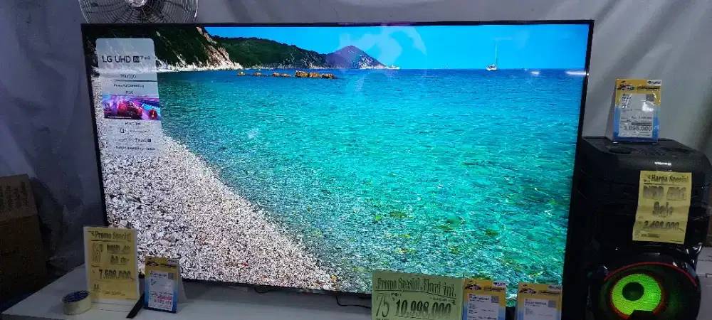 LG UHD AI 75 Inch Kredit DP 0 Bunga 0%